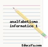 analfabetismo informatico 1