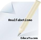 Analfabetismo