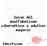 Sacan del analfabetismo cibernético a adultos mayores