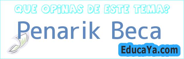 Penarik Beca