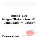 Becas 100 Amigos/Univision «El Consulado Y Usted»