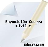 Exposición Guerra Civil 2