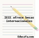 IECE ofrece becas internacionales