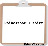 Rhinestone T-shirt