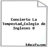 Concierto La Tempestad_Colegio de Ingleses 8