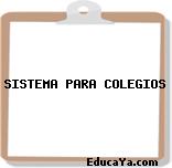 SISTEMA PARA COLEGIOS