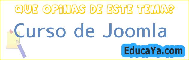 Curso de Joomla