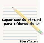 Capacitación Virtual para Líderes de GP