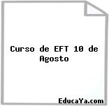 Curso de EFT 10 de Agosto