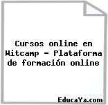 Cursos online en Witcamp – Plataforma de formación online