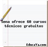 Sena ofrece 60 cursos técnicos gratuitos