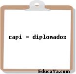 capi – diplomados