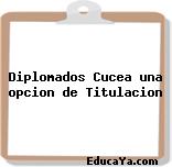 Diplomados Cucea una opcion de Titulacion