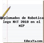 Diplomados de Robotica lego NXT 2010 en el MIP