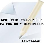 SPOT PED: PROGRAMA DE EXTENSIÓN Y DIPLOMADOS