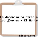 La docencia no atrae a los jóvenes – El Norte