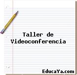 Taller de Videoconferencia