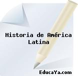 Historia de América Latina