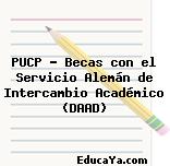 PUCP – Becas con el Servicio Alemán de Intercambio Académico (DAAD)