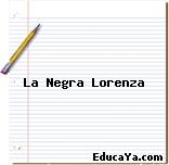 La Negra Lorenza