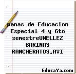 panas de Educacion Especial 4 y 6to semestreUNELLEZ BARINAS RANCHERATOS.AVI