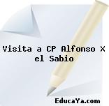 Visita a CP Alfonso X el Sabio