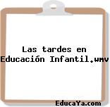 Las tardes en Educación Infantil.wmv