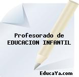 Profesorado de EDUCACION INFANTIL