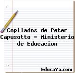 Copilados de Peter Capusotto – Ministerio de Educacion