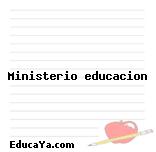 Ministerio educacion