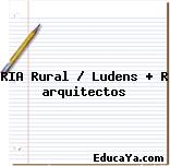 RIA Rural / Ludens + R arquitectos