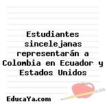 Estudiantes sincelejanas representarán a Colombia en Ecuador y Estados Unidos