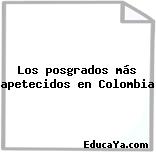 Los posgrados más apetecidos en Colombia