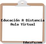 Educación A Distancia Aula Virtual