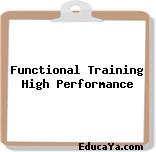 Functional Training High Performance