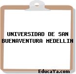 UNIVERSIDAD DE SAN BUENAVENTURA MEDELLIN