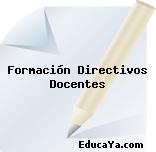 Formación Directivos Docentes