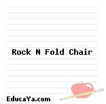 Rock N Fold Chair