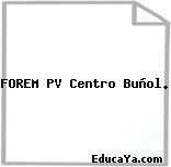 FOREM PV Centro Buñol.