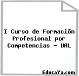 I Curso de Formación Profesional por Competencias – UAL