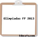 Olimpiadas FP 2013