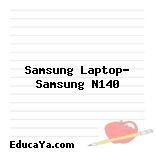 Samsung Laptop- Samsung N140