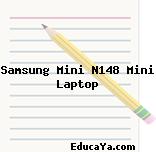 Samsung Mini N148 Mini Laptop