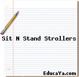 Sit N Stand Strollers