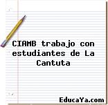 CIAMB trabajo con estudiantes de La Cantuta