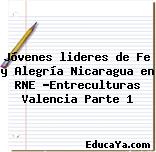 Jóvenes lideres de Fe y Alegría Nicaragua en RNE -Entreculturas Valencia Parte 1