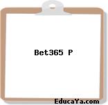 Bet365 P