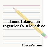 Licenciatura en Ingeniería Biomedica