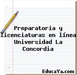 Preparatoria y licenciaturas en línea Universidad La Concordia