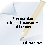 Semana das Licenciaturas – Oficinas